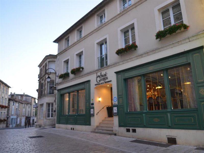 Logis Hotel Le Saint Georges Vivonne Exterior foto